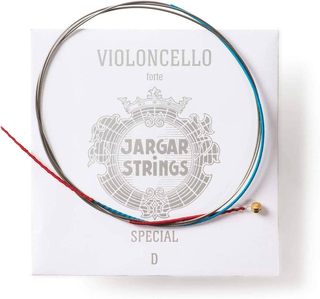 JARGAR Ce-DCFSp Cello Classic D-Saite-SPECIAL, forte (1,00mm) für Cello Forte / Heavy Rot // Red, Fo