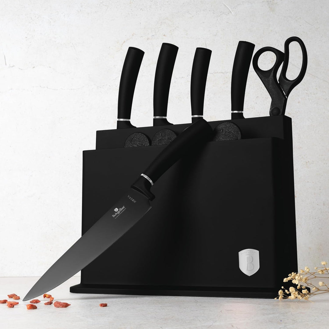 Berlinger Haus Messerset 11-teilig Black Silver Collection | Hochwertige Materialien und stilvolles