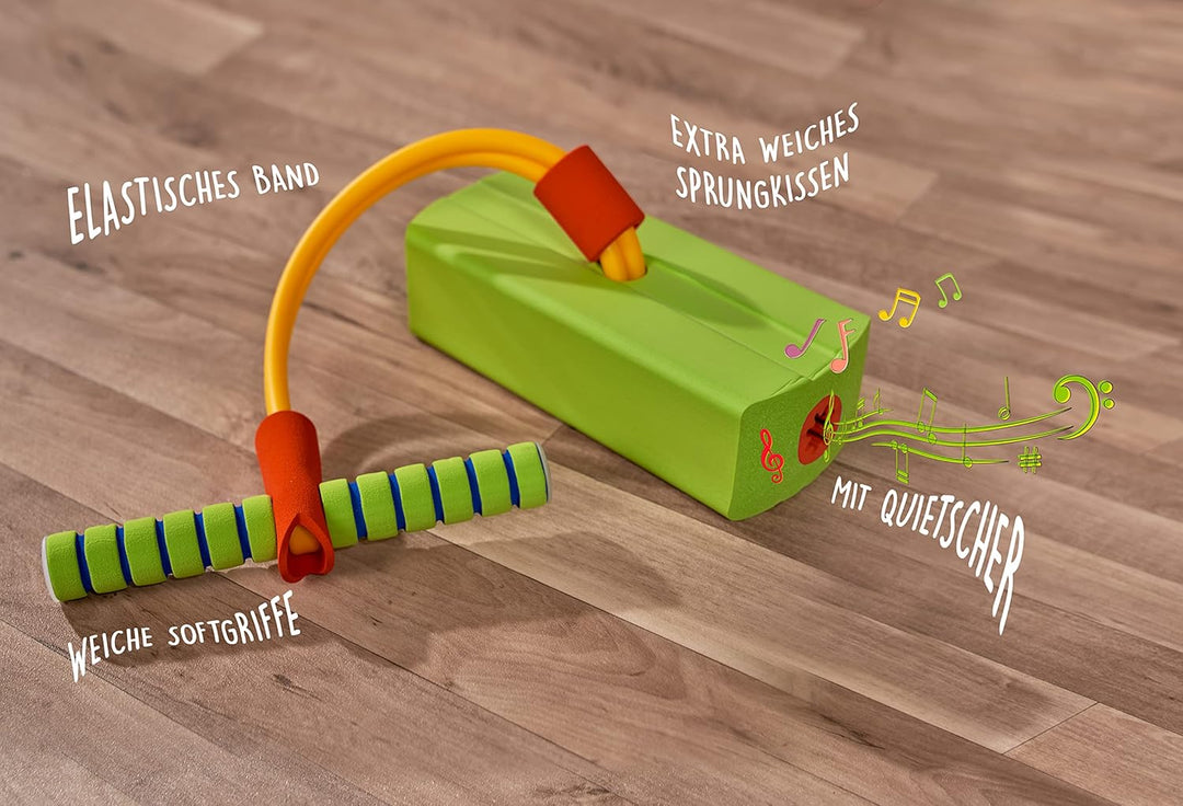 Simba 107306087 - Pogo Jumper, extra weiche Sprungplattform, Springen, Hüpfen, Stelzen, Gartenspielz