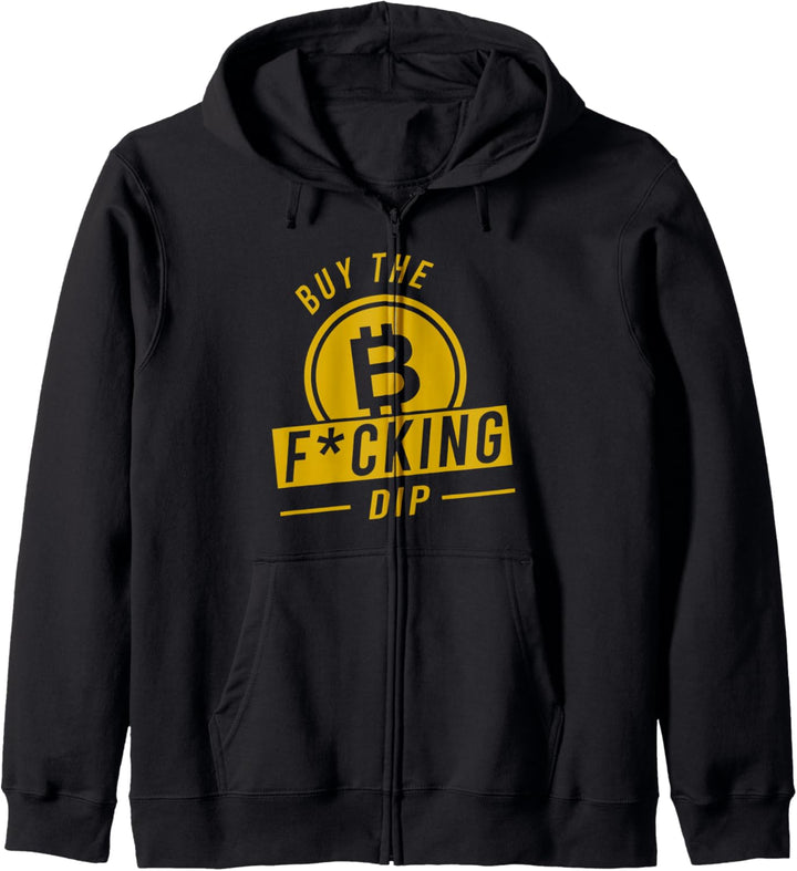 Buy The Dip BTFD Bitcoin BTC Bitcoin BTC Hodl Crypto Coin Kapuzenjacke