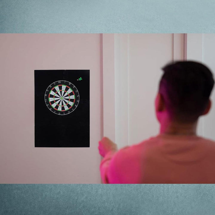 Dartscheibe Wandschutz, Dartboard Wandschutz, Dartboard Rückwand, Spleissbare Dartboard Rückseite, Q