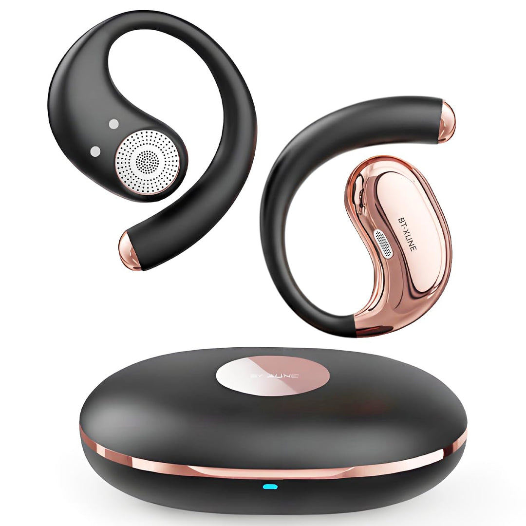 Micool Open-Ear Kopfhörer Bluetooth 6.0, Clip-On Ohrhörer Kabellos mit 36H Spielzeit, Geräuschreduzi