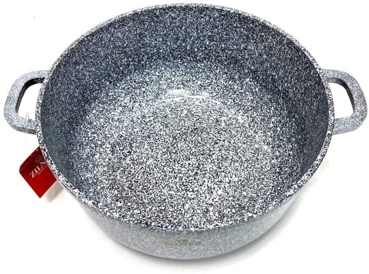 6-tlg Granit Kochtopfset Topfset Geschirrset Marmorbeschichtung ZILNER ZL-7088