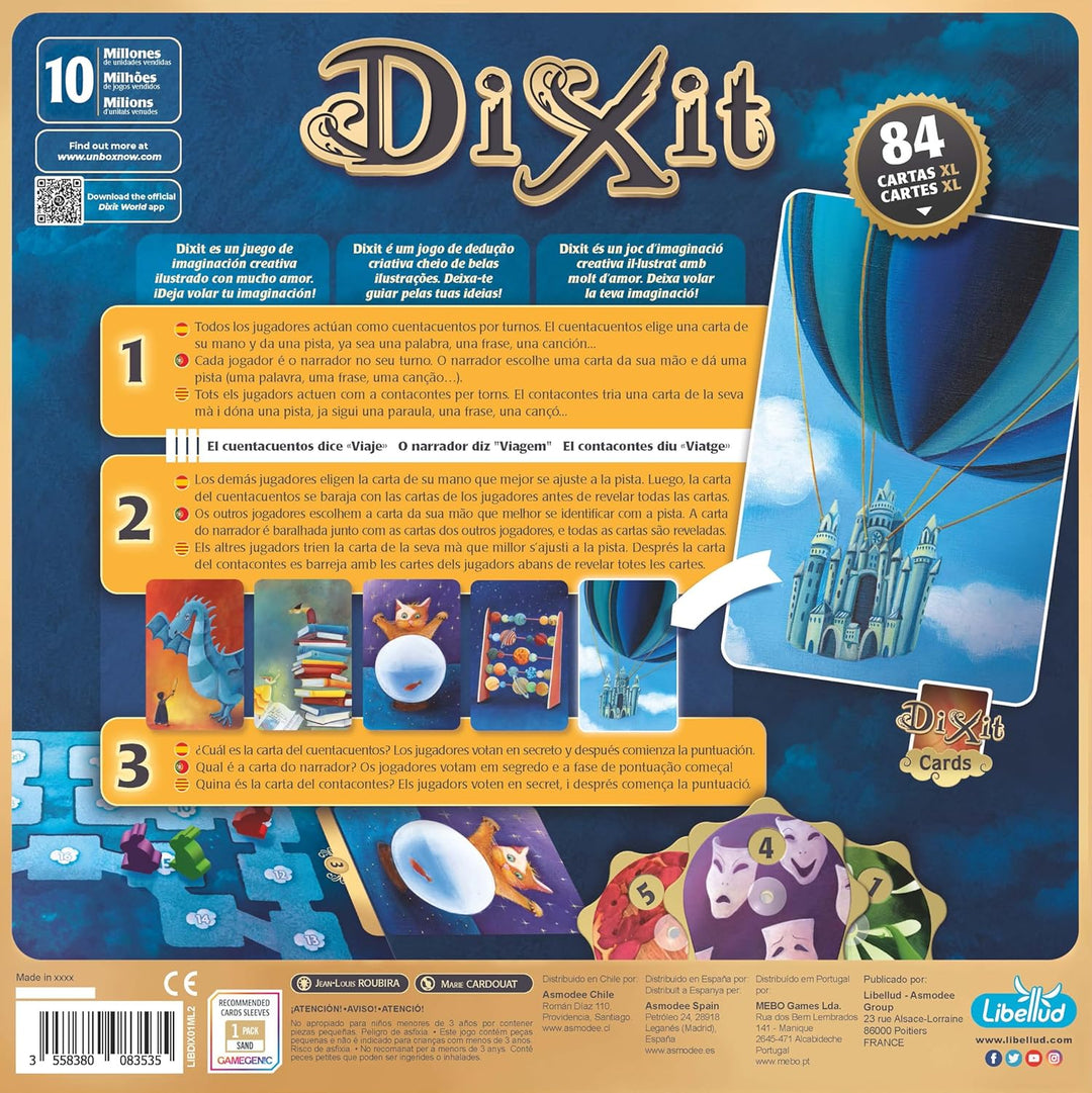 JUEGO DE MESA ASMODEE Dixit Classic PEGI 6
