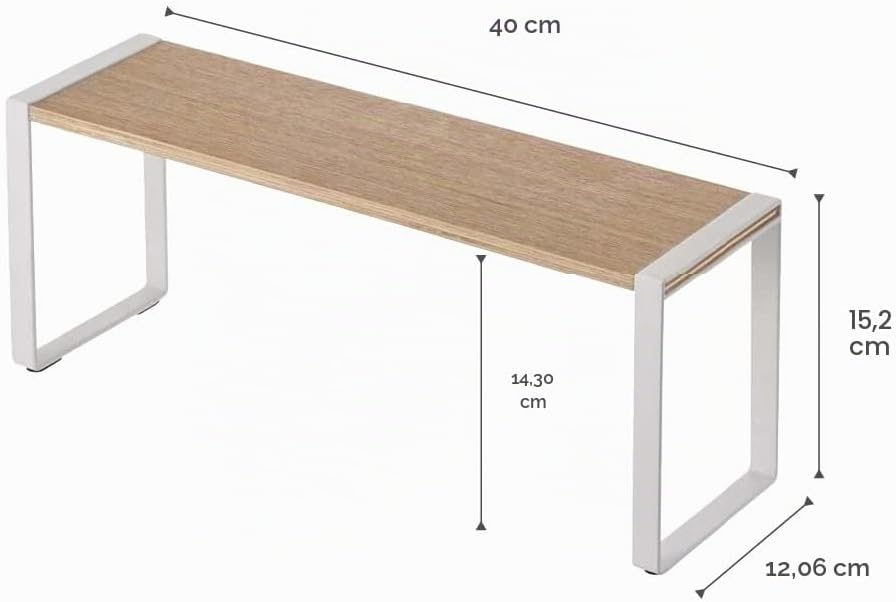 Kitchen rack wide - Tosca - white