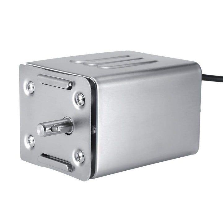Edelstahl Grillmotor für Grillspiess Drehspiess BBQ Rotisserie Motor Spanferkelgrill Motor Grill Zub