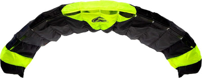 Wolkenstürmer® Paraflex Trainer 3-Leiner Lenkmatte 3.1 Neongrün - „Ready to Fly“ Kite Drachen inkl.