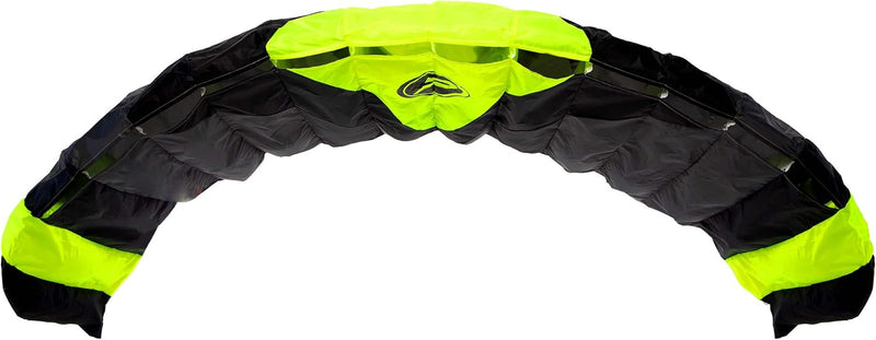 Wolkenstürmer® Paraflex Trainer 3-Leiner Lenkmatte 3.1 Neongrün - „Ready to Fly“ Kite Drachen inkl.