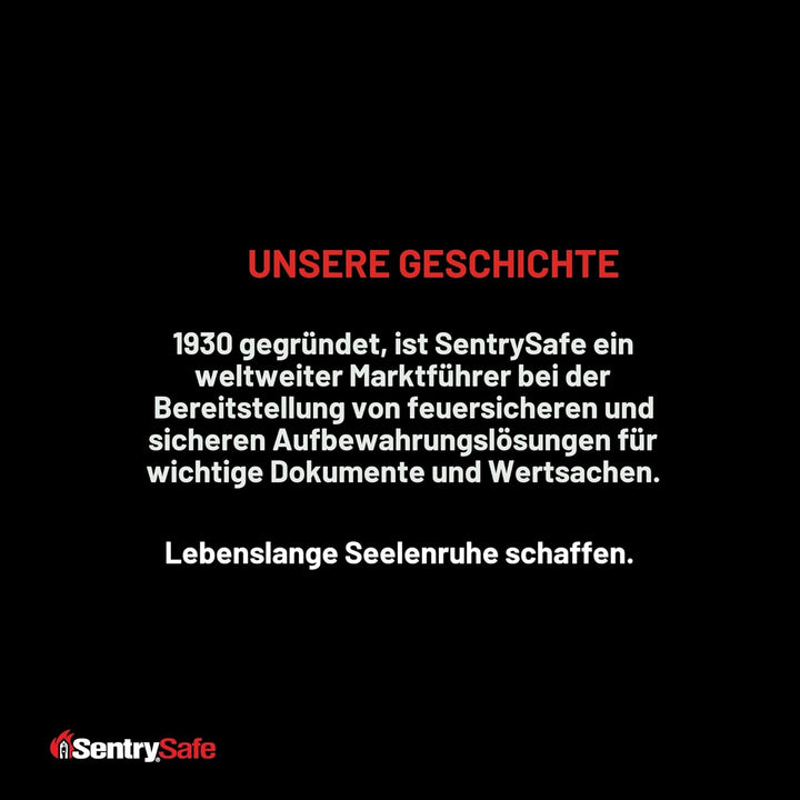 Sentry Safe 1160 1160 cm Feuerfester Schlosskasten, Schwarz, 0.25 cu. ft, Schwarz
