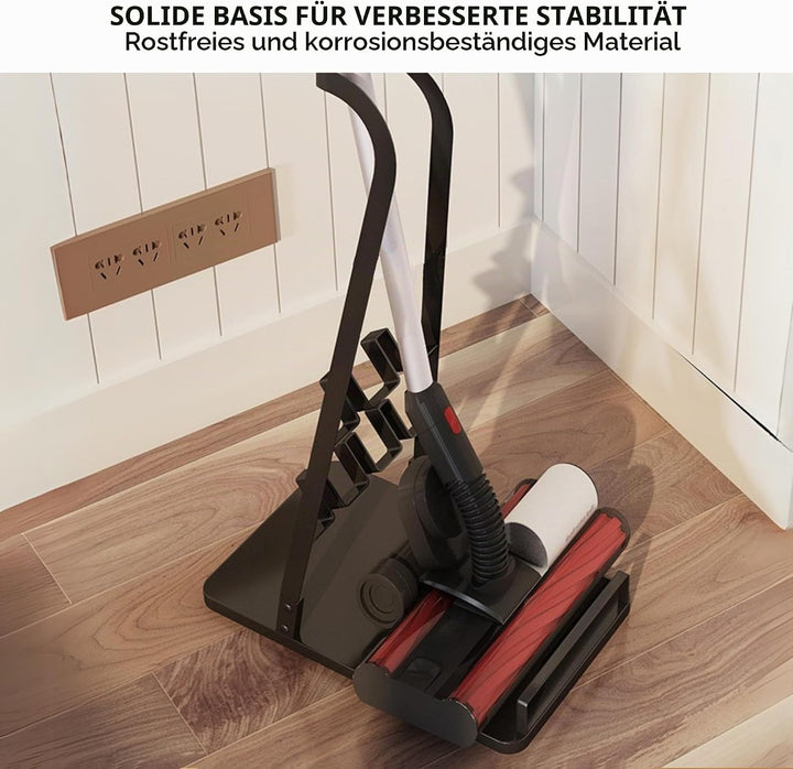 MAGIC SELECT Staubsaugerständer Kompatibel mit Dyson V15, V6, V7, V8, V10, V11. Bodenregal aus Metal