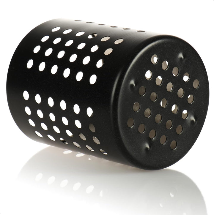 com-four® 2x Besteckabtropfkorb - Küchenutensilienhalter aus Edelstahl - Besteckkorb, Kochlöffelstän