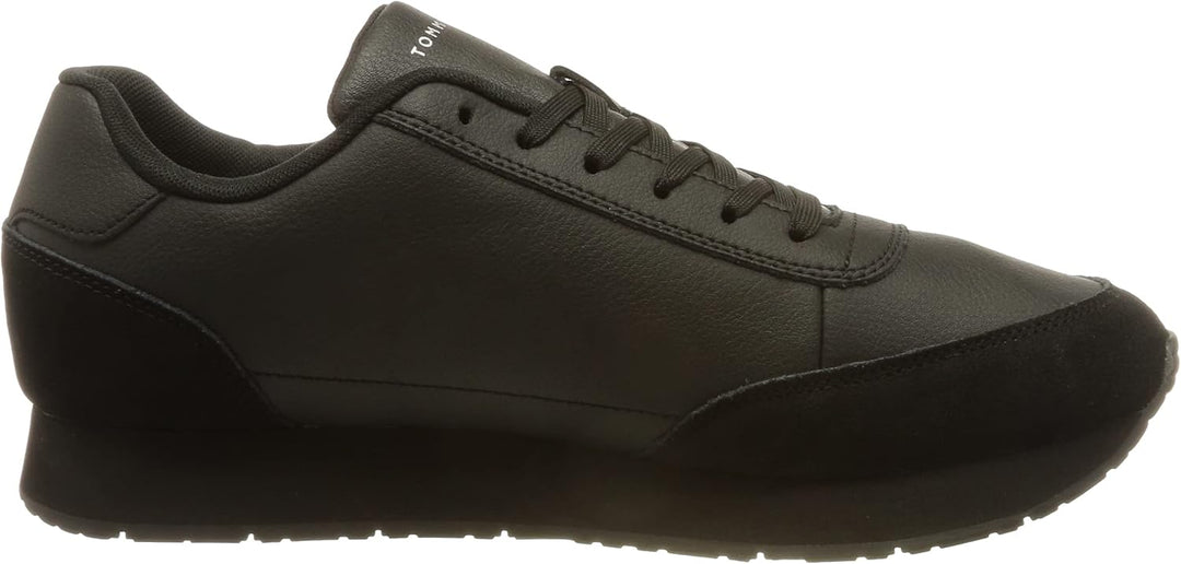 Tommy Hilfiger Herren Runner Sneaker Core Eva Runner Sportschuhe 40 EU Schwarz, 40 EU Schwarz