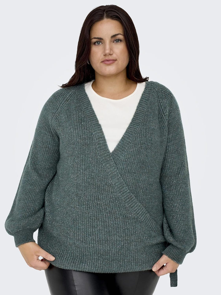 Female Strickjacke CARJADEI Strickjacke, S Balsam Green