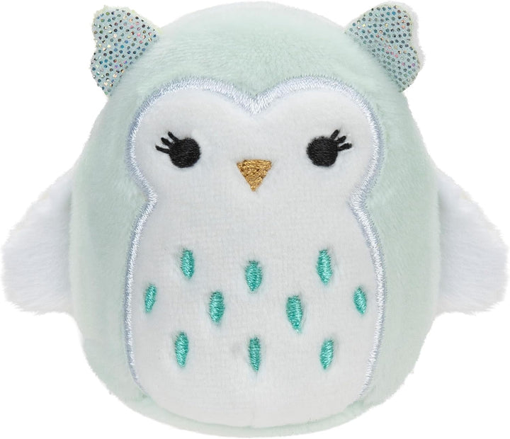 Squishville SQM0504-4er Pack Nachtaktiv Squad, superweiche Mini-Squishmallows, 5cm Plüschfiguren