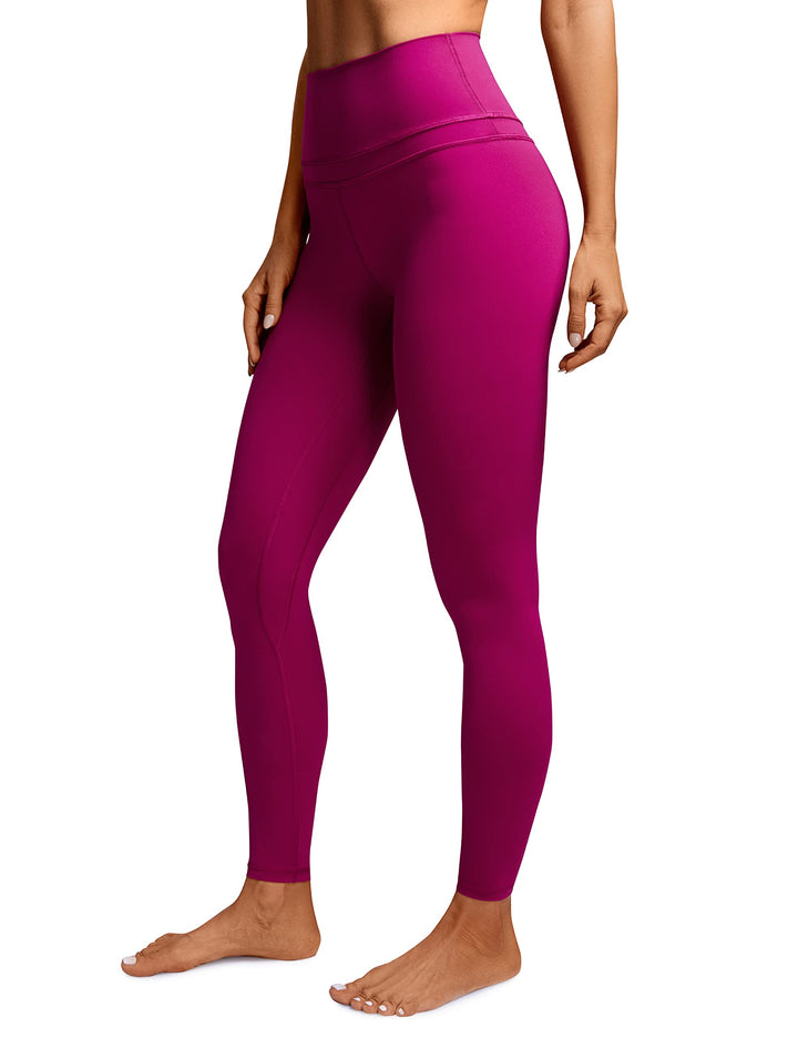 CRZ YOGA Naked Feeling Damen Leggings High Wasit Sportleggins Blickdicht Lange Sport Leggins Yogahos