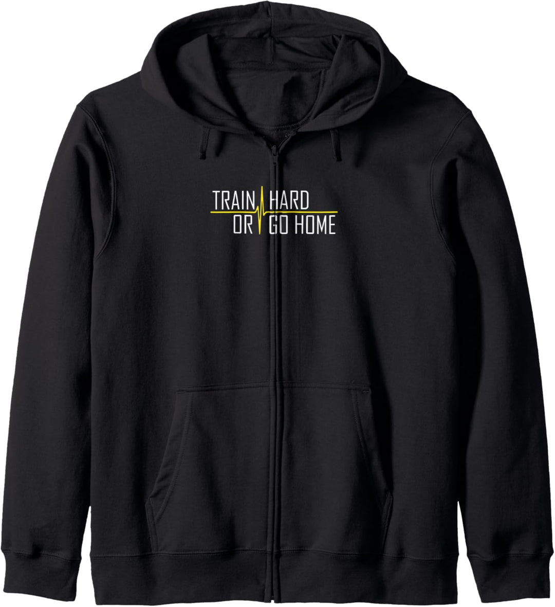 Train hard or go home - Gym Training Freizeit Kapuzenjacke