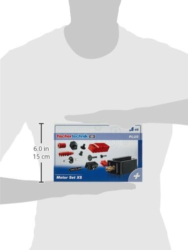 fischertechnik PLUS Motor Set XS, Konstruktionsbaukasten, Ergänzungsset - 505281 Motor Ergänzungsset