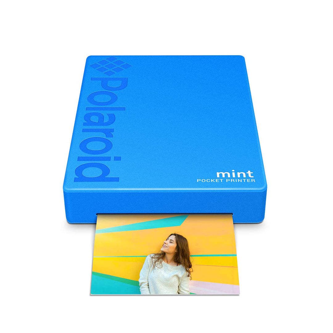 Polaroid Mint: Taschendrucker mit Zink-Papier. Bluetooth für Android- und iOS-Geräte. Druckt in selb