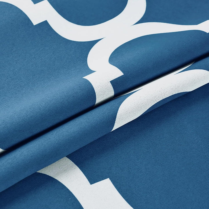 Melodieux Marokkanische Mode, wärmeisoliert, Raumverdunkelung, Verdunkelungsvorhänge für Wohnzimmer,