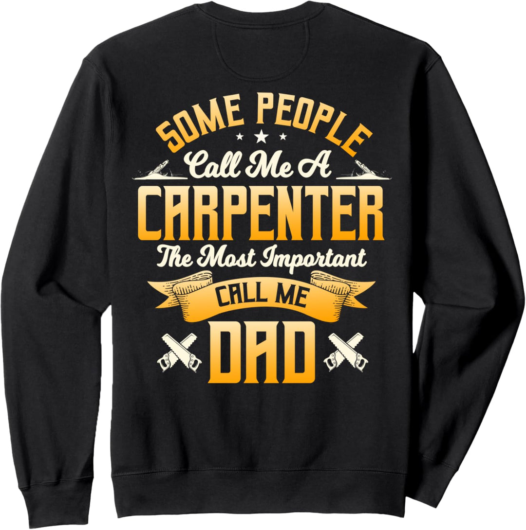 Zimmermann Geschenke Design auf der Rückseite der Kleidung Sweatshirt