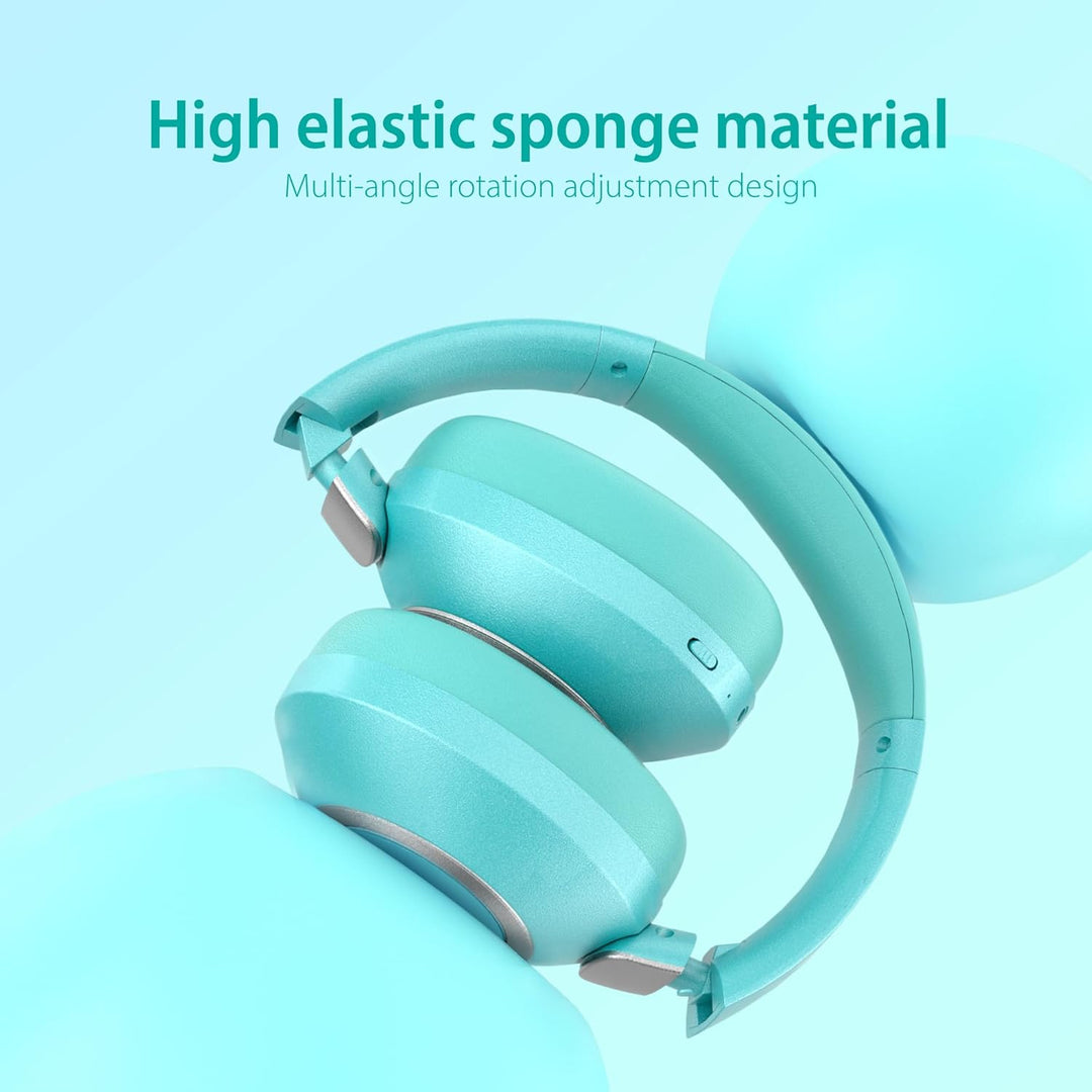 Kopfhörer Kabellos Bluetooth, Active Noise Cancelling Kopfhörer,100 Std Spielzeit 5.3 Bluetooth Kopf