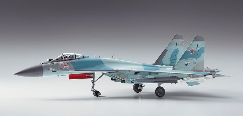 Hasegawa E44 Su-27,Su-35s 1/72 SU 35S Flanker, Blau, Grau, S