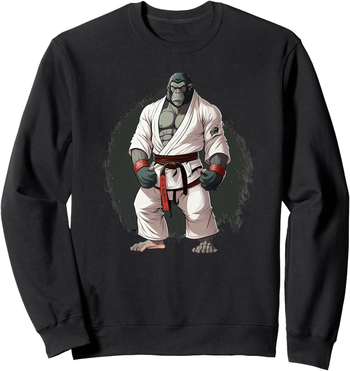 Jiu Jitsu MMA Grappling Gorilla - Brasilianisches Jiu Jitsu Sweatshirt