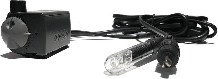 Sicce MiMouse Spotty Wasserpumpe (18,5 W, 300 l/h, 0,50 Förderhöhe), hochwertige Qualitätspumpe aus