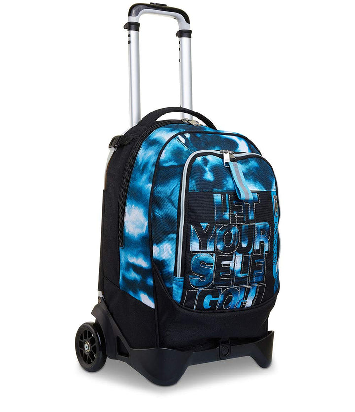 Seven TROLLEY, Rucksack mit Trolleyfunktion, Schulranzen mit Rollen, 3 in 1, Abnehmbarer Rucksack, a