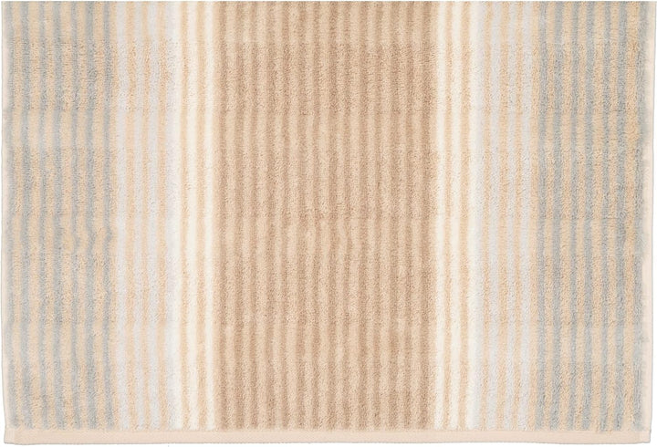 CAWÖ Home Handtücher Noblesse Cashmere Streifen 1056 Sand - 33 Duschtuch 80x150 cm, Duschtuch 80x150