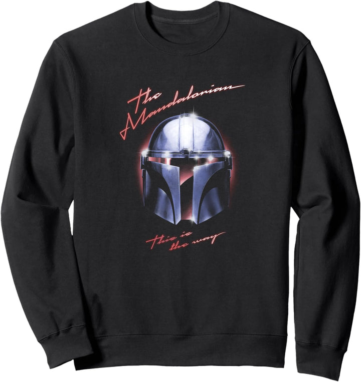 Star Wars: The Mandalorian Chrome Helmet This Is The Way Sweatshirt
