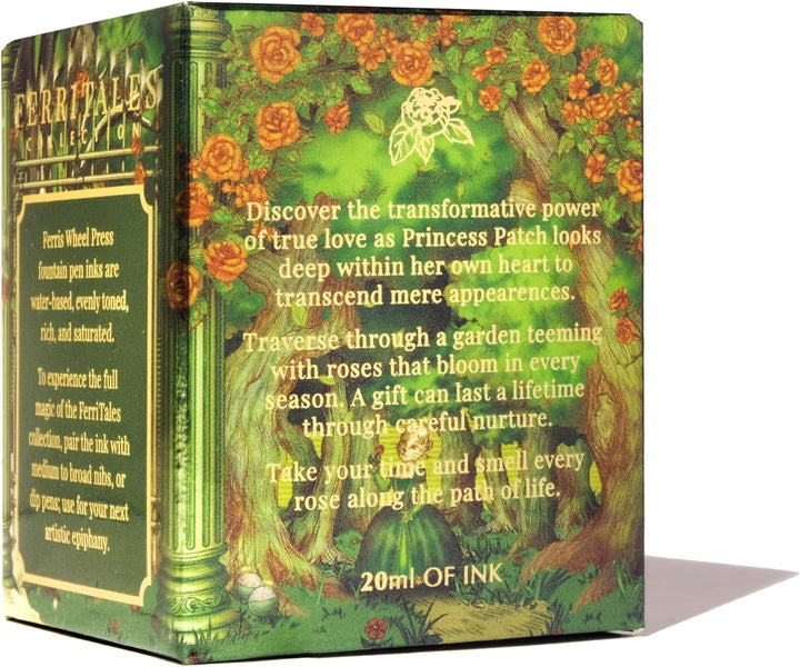 Ferris Wheel Press Ink, FerriTales Collection, Emerald Gardens, Leaf Green with Duochrome Green/Gold