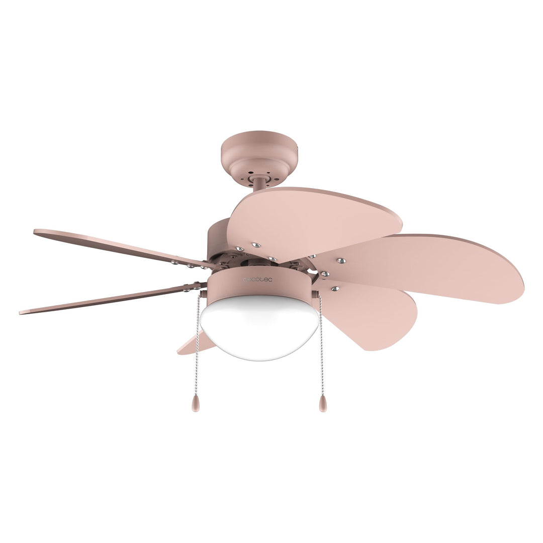 Cecotec Deckenventilator EnergySilence Aero 3600 Vision Full Pink, 92 cm | Lampenfassung ohne Leucht