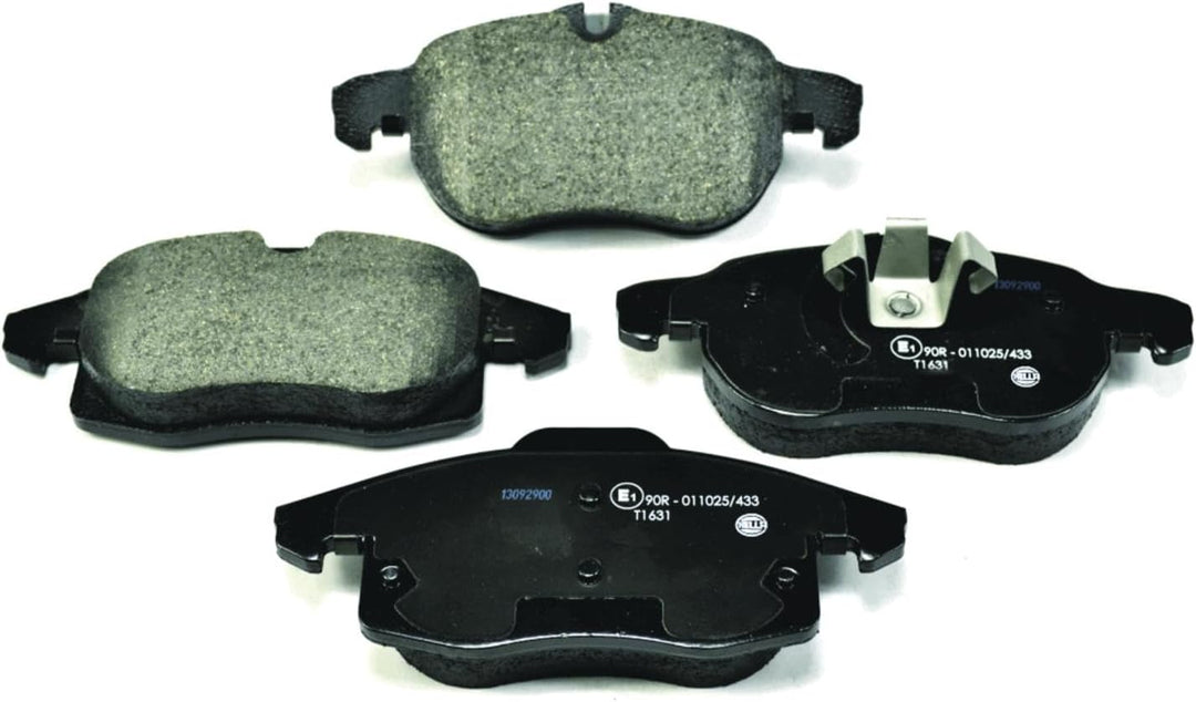 HELLA PAGID 8DB 355 012-681 Bremsbelagsatz - T1631 - Dicke/Stärke: 20.6mm - Bremssystem: Teves - für