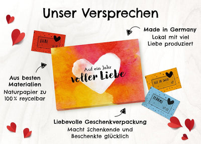 Geschenk für Paare - Unvergessliche Momente zu zweit erleben - Pärchen Geschenk für Ihn und Sie - Ge