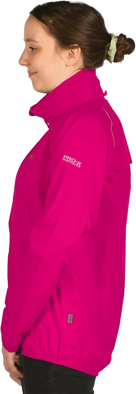 PRO-X elements Damen Pack Able Jacke, Cherry