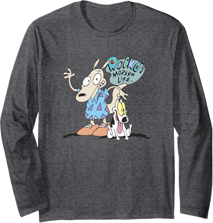 Rocko's Modern Life Show Intro Langarmshirt