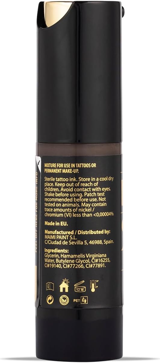 DYNAMIC PMU - 43 Tinten AURUM 15ML- Premium-Tinten für Microblading und Mikropigmentierung | Stabile
