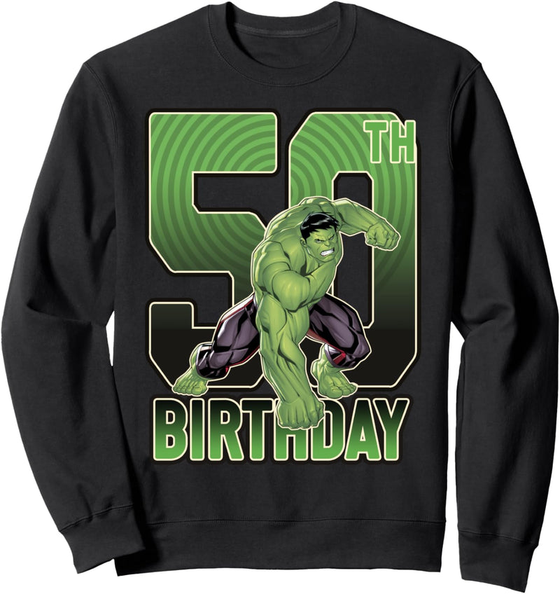 Marvel Hulk Smash 50th Birthday Sweatshirt