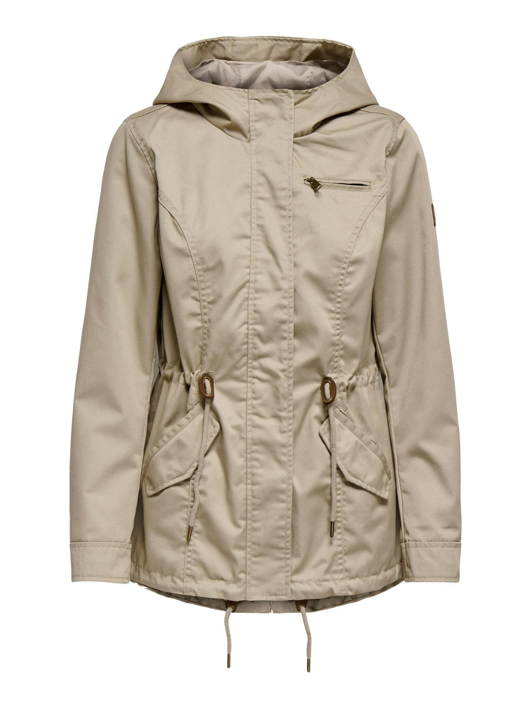 ONLY Female Jacke Leinen Parka XS Trench Coat, XS Trench Coat