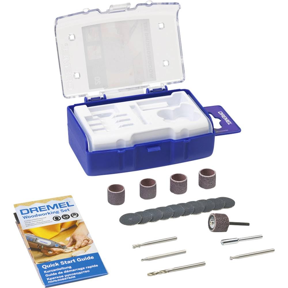 Dremel Holzarbeit Set 20tlg. (für Dremel Multifunktionswerkzeug)