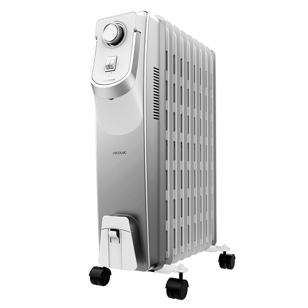 Cecotec Öl-Radiator ReadyWarm 9000 Space 360º. 2000 W, 9 Module, 3 Leistungsstufen, Kabelaufbewahrun