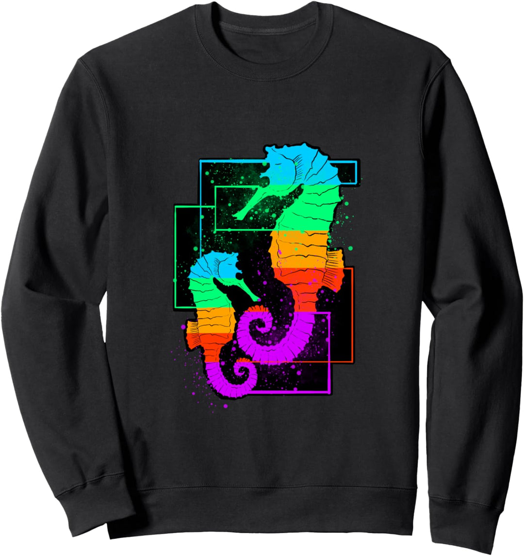 Seepferdchen, Meerestiere, Strandgeschenk Sweatshirt