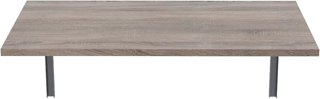 AKKE Klapptisch Wandklapptisch Esstisch - Klappbar Faltbar Platzsparend - Rechteckig - 90cm x 50cm -