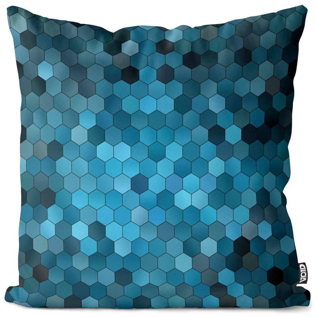 VOID Hexagon Muster Kissenbezug Kissenhülle Sofakissen Kissen Deko Outdoor-Kissen Dekokissen, Kissen
