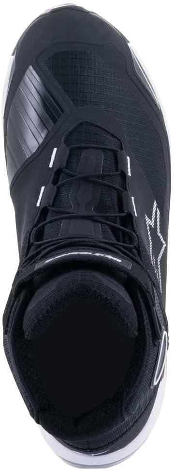 Alpinestars Unisex X Drystar Motorradsneaker Motorcycle Boot 42 EU Black White, 42 EU Black White