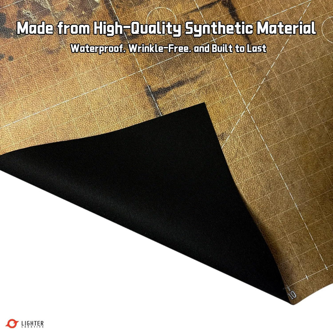 Spielmatte 44 x 60 Matte für WH40K Pariah Nexus, 112 x 152 cm, aus Kunstleder, 1,1 mm Dick (Adamant