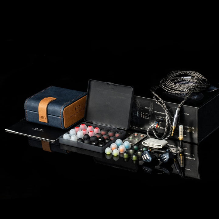 FIIO FH7S In-Ear-Kopfhörer Hochleistungs-1DD+4BA Hybrid-Technologie IEM-Ohrhörer mit 3,5/4,4 mm Stec