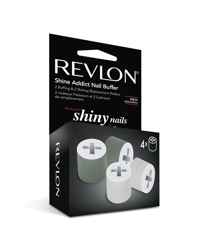 Revlon Elektrischer Nagelpolierer Glätt- und Polierrollen RVSP3525REP Standard, Standard