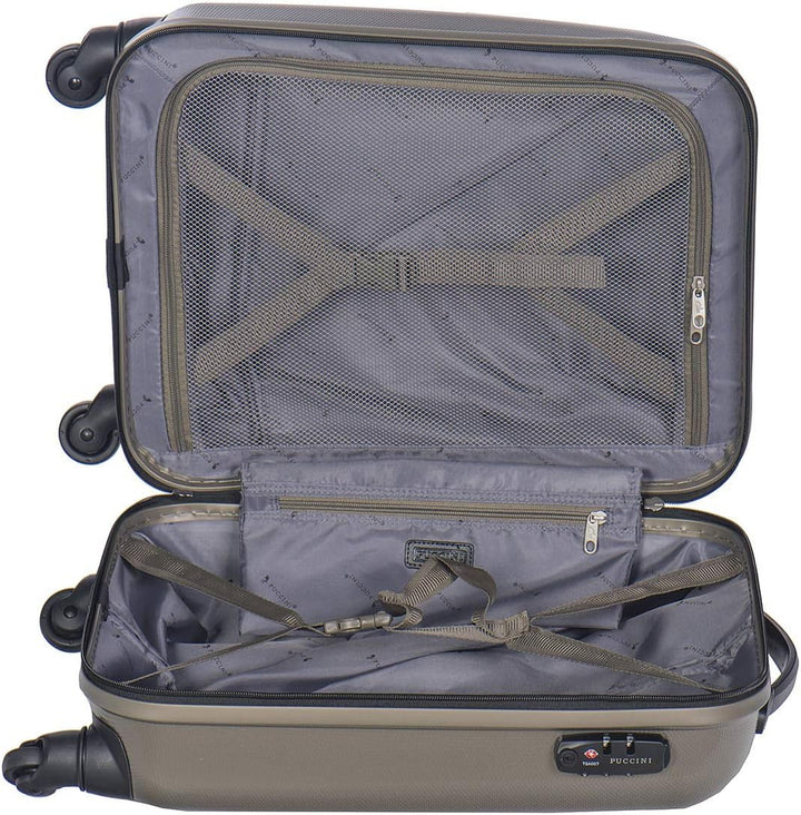 Puccini Koffer Reisekoffer Hartschalen Reisegepäck Handgepäck Trolly Beautycase Köfferchen Schminkko